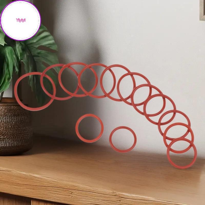 Yiyi 10 Chiếc Silicon O RING Cho Cà Phê 43.6 * 35 * 4.3 Mm Vòng Chữ O VMQ Đệm Độ Dày 4.3mm ORing Cao