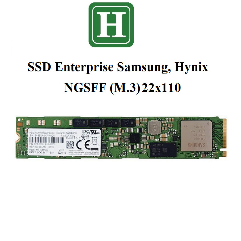 SSD Enterprise Samsung PM983 960GB NGSFF 22110 PCIe 3.0×4, hàng zin chính hãng BH 36 tháng