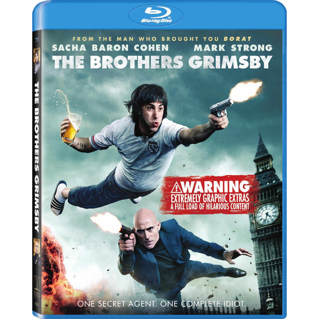 [Tiếng Anh] Blu-ray HD Movie 4K UHD 1080P The Brothers Grimsby