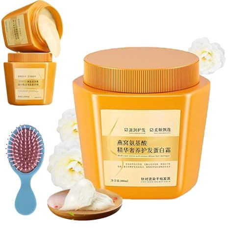 Kem Protein Tóc Trung Thành, Tinh Chất Axit Amino Kem Dưỡng Tóc Sang Trọng, Qing ling Bird 's Nest A