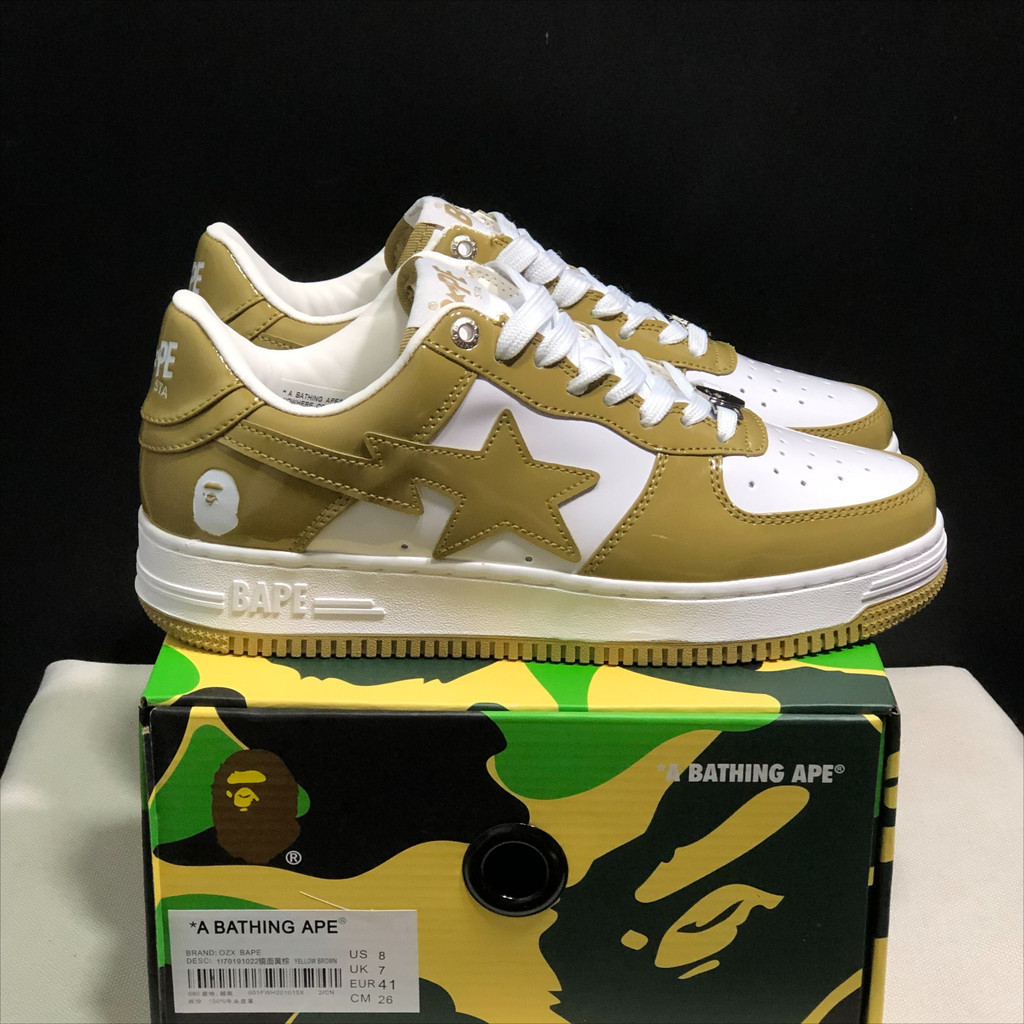 A Bathing Ape (BAPE) BAPE STA Giày thể thao hợp thời trang unisex HCO3