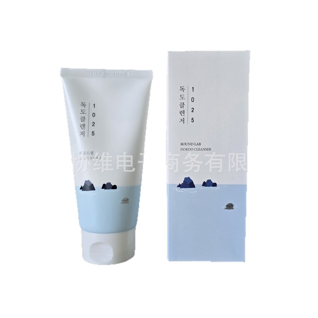 Sữa rửa mặt ROUND LAB ROUND LAB TRÒN LAB Sữa rửa mặt 150ml Sữa rửa mặt axit amin dưỡng ẩm [llb]