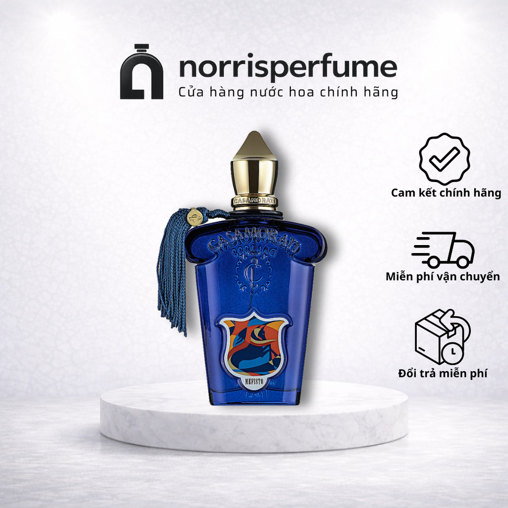 [Chính hãng] Nước hoa Mefisto Xerjoff EDP 100ml bản TESTER NEW 100% fresh, mạnh mẽ, nam tính