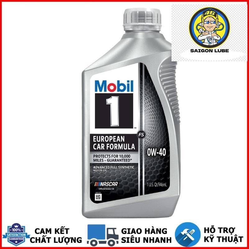 Nhớt xe ga MOBIL 0W40 946ML - Nhập khẩu Mỹ
