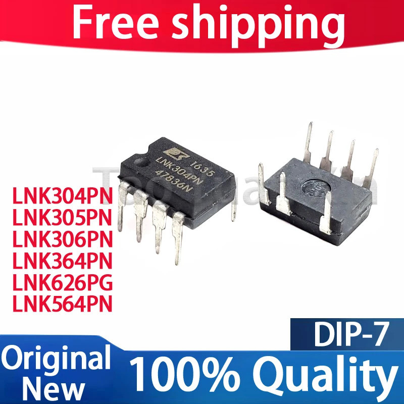 5 CÁI LNK304PN LNK305PN LNK306PN LNK364PN LNK626PG LNK564PN DIP-7 chip ic