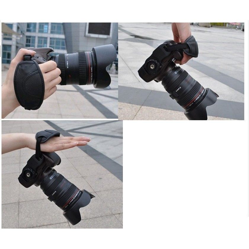 Dây đeo cổ tay máy ảnh Slr 650D 5D2 600D Nikon D3200 D7000 Máy ảnh Slr Đa năng