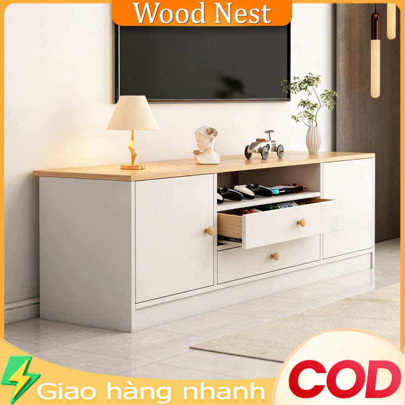 Tủ TV Kệ tivi phòng khách phong cách Bắc Âu