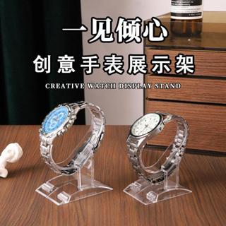 Đồng hồ trong suốt hiển thị đứng, tiện lợi với vòng tay giá để đồ