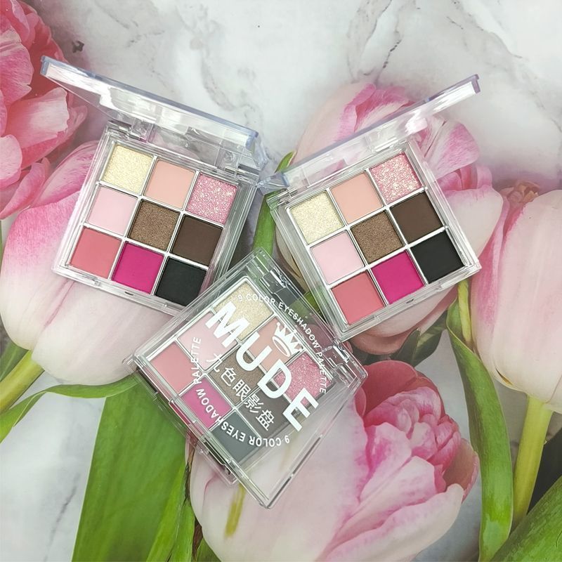 Bảng Phấn Mắt Mude Crown 9 Màu Phù Hợp Với Học Sinh Mới Bắt Đầu Luyện Tập Tay