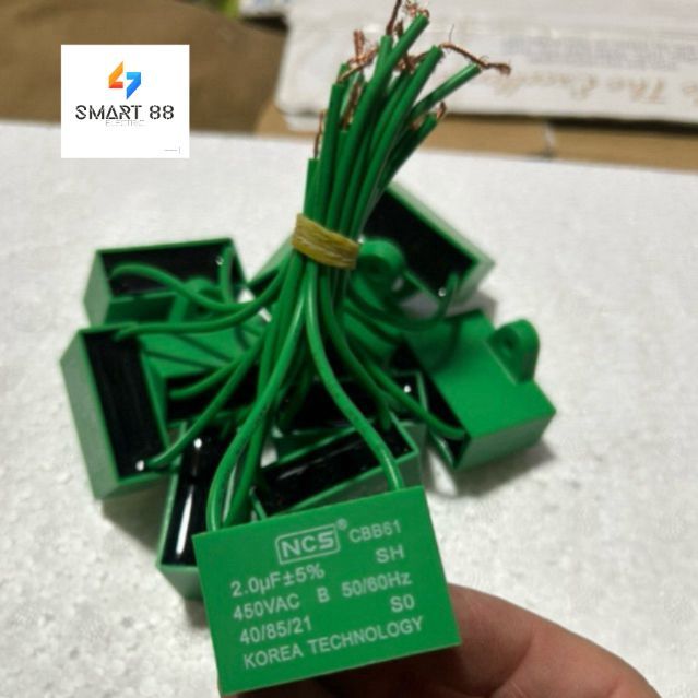 SMART88- 5  cái   Tụ    quạt    2uf 400V