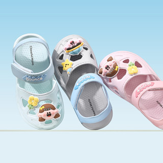 Cheeful Mario giày sandal cho bé tập đi hoạt hình 0-5 tuổi velcro siêu nhẹ chống trượt đep xăng đan em bé newborn đi êm chân đế mềm
