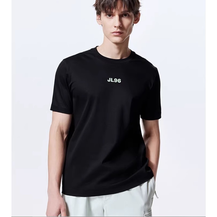 JLINDEBERG Áo Thun Nam Nguyên Chất Cotton Thiết Kế Trendy Gradient