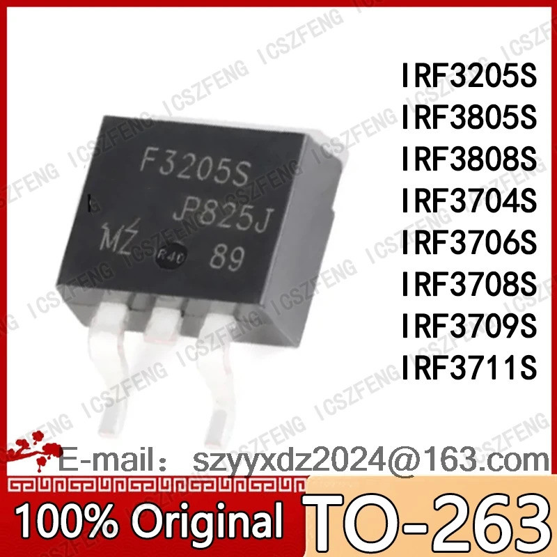 5 Chiếc IRF3205S IRF3805S IRF3808S IRF3704S IRF3706S IRF3708S IRF3709S IRF3711S TO-263 Hiệu Ứng Trườ