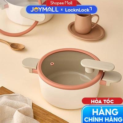 Nồi Chống Dính Suit Bric LocknLock CAC2255IH 22cm, Hàng Chính Hãng, Dùng Được Mọi Bếp - JoyMall
