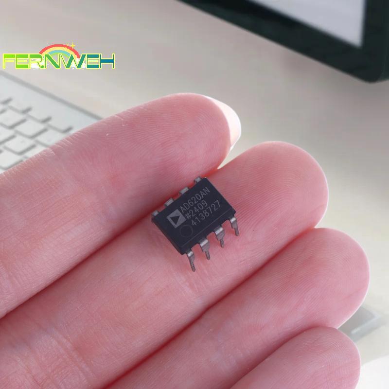 [Fernweh] 1 Phụ Kiện DIY Mới AD620ANZ AD620AN AD620 DIP8 Bộ Khuếch Đại Dụng Cụ Điện Tử [MỚI]