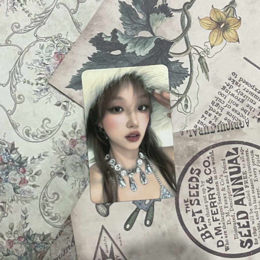 Gidle búp bê chuyên dụng mới sw1.0 Kỳ gidle mũ tuyết Kỳ Đặc Điển Thẻ Song Yuqi