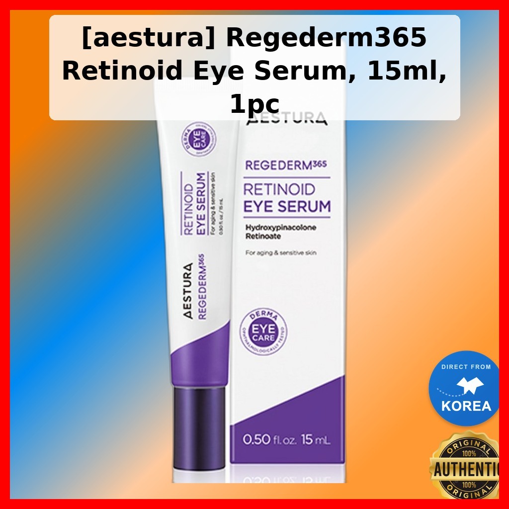 [aestura] Serum mắt Retinoid Regederm365, 15ml, 1pc / Serum mắt Hàn Quốc / Công thức Retinoid / Chín