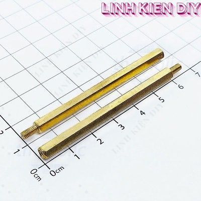 [3 Cái]- Trụ Đồng HEX-M3 Đực-Cái Dài 60mm Linh Kiện DIY