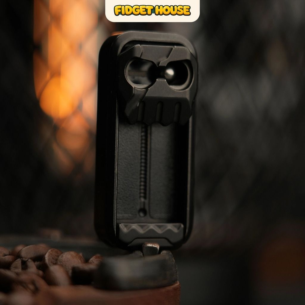 Fidget slider - Karami EDC Cơ Chế Bi Nảy Độc Nhất - Thẻ đẩy EDC Kim Loại - Đồ chơi giảm stress