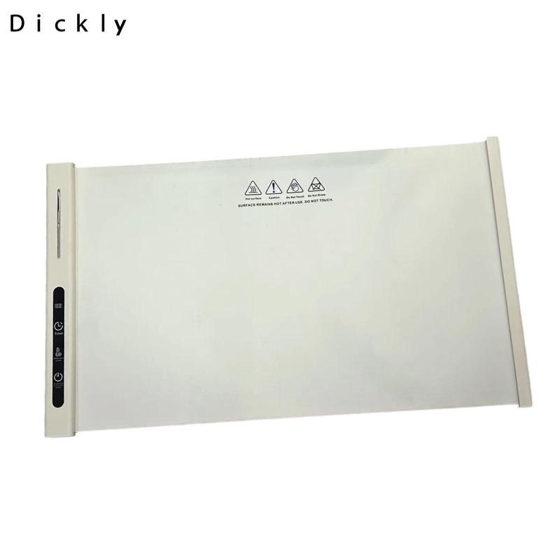 Khay sưởi ấm điện Thảm sưởi ấm thực phẩm Gấp hẹn giờ 1-8 giờ Nhiệt độ có thể điều chỉnh Máy hâm nóng thực phẩm điện cho bữa tiệc tại nhà Quà tặng