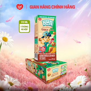 Kun Sôcôla lúa mạch có Thạch thùng 48 hộp x 170ml