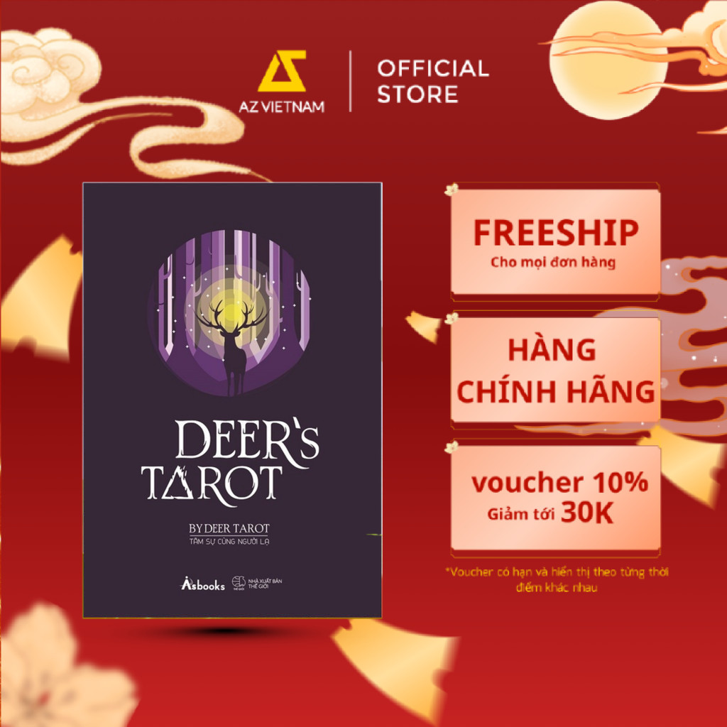 Sách - BỘ BÀI DEER’S TAROT (Bộ Bài & Sách Hướng Dẫn)