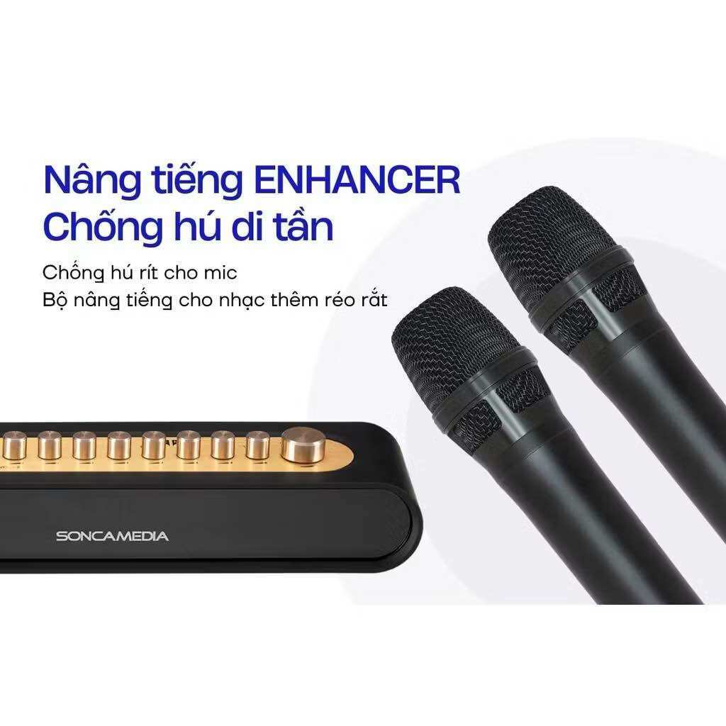 Vang Số Chỉnh Cơ Acnos Mi36 va MI30X (Tích Hợp Bluetooth, FM, Kèm 2 Micro) - Công ty Thiên Phúc