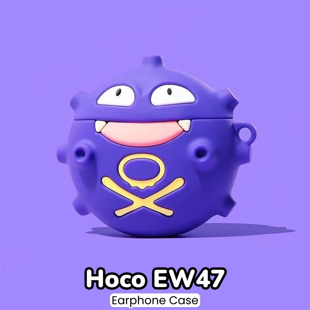 [Yoshida] Dành Cho Vỏ Hoco EW47 Vỏ Tai Nghe Silicon Mềm Cặp Đôi Hoạt Hình Dễ Thương NO.8