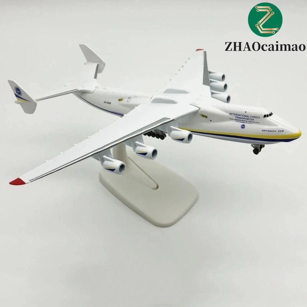 ZHAOcaimao Máy bay mô hình ZHAOCAIMAO AN225, Hợp kim kim kim loại Diecast Antonov an-225, Trang trí 