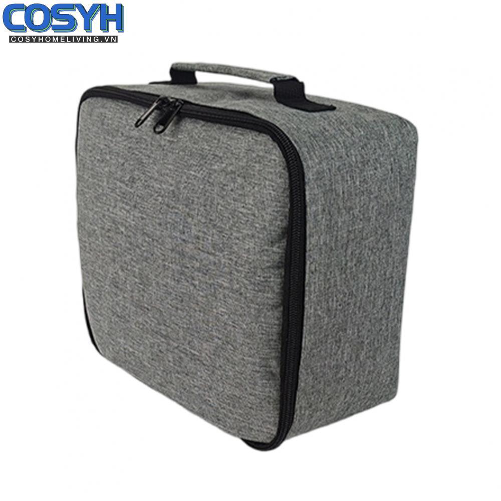 <cosyh>Projector Case Adjustable Interior Straps Projection Stand Compartment