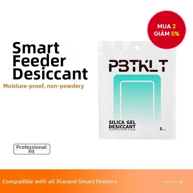 PetSmart Thông Minh Thú Cưng Ăn Hút Ẩm Hút Ẩm 5 Cái Cho Chó Mèo Hộp Đựng Thức Ăn