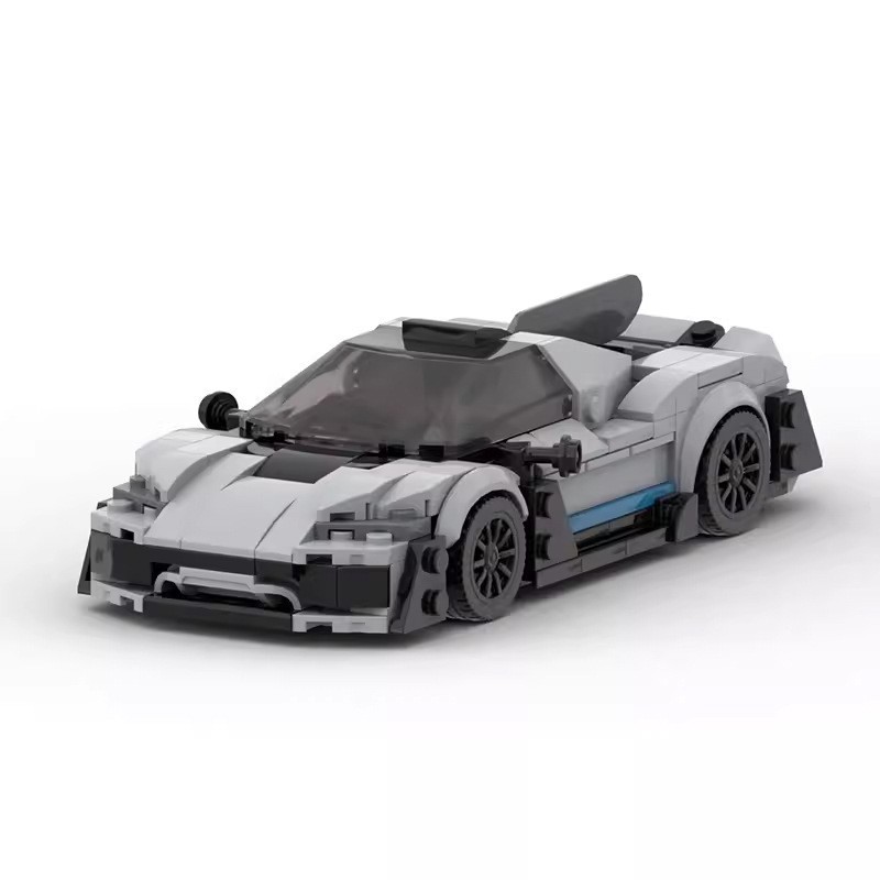 MOC-88771 Tương Thích Lego Mercedes-Benz AMG ONE8 Lưới Xe Lắp Ráp Khối Xây Dựng Đồ Chơi Mô Hình Ô Tô