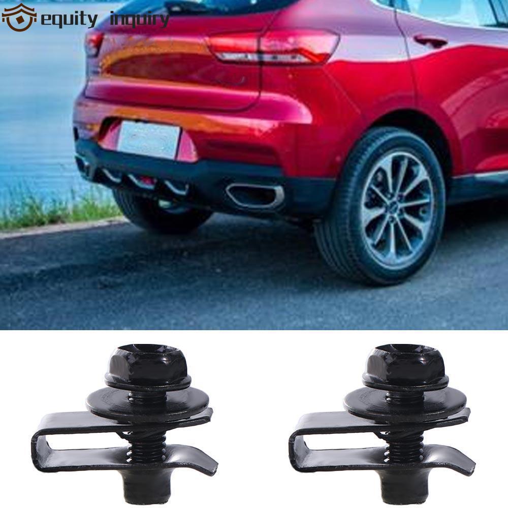 YÊU THÍCH 5 / 10 Bu lông thân xe, 6MM Splash Shield Guard Kẹp đai ốc ô tô, Splash Shield Guard Vít t