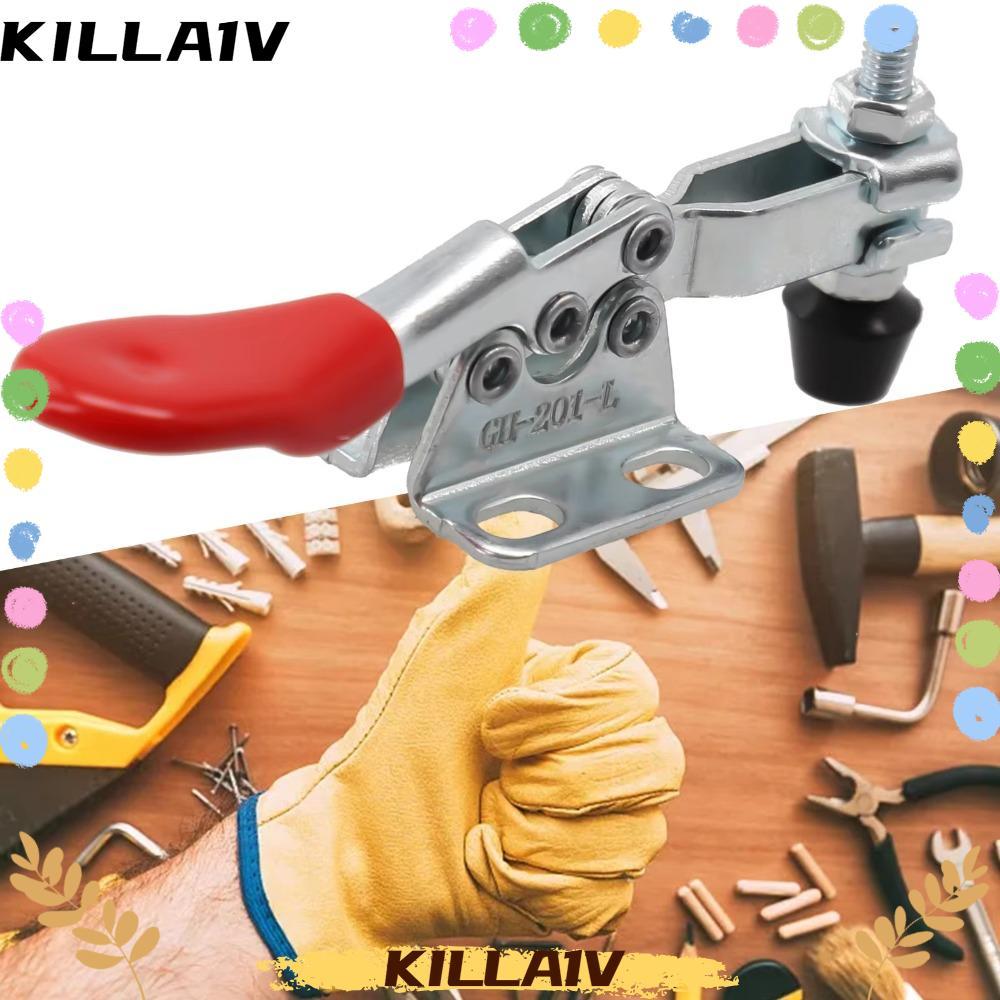 Kẹp chuyển đổi KILLA1V, Kẹp cố định hàn ngang GH201-B, Dụng cụ cầm tay hình chữ U Phát hành nhanh Kẹ