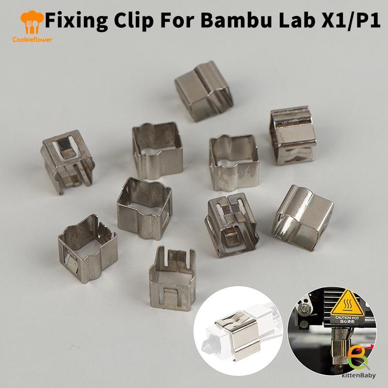 [Kitten-t] 10 / 20 Chiếc Kẹp Cố Định Cho Bambu Lab X1C / H2D / P1P / P1S Hotend Thermistor / Gốm Nón