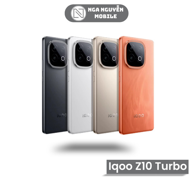 Điện thoại Vivo iQOO Z10 Turbo - Dimensity 8400 - BH 1 Đổi 1 - Nga Nguyễn Mobile