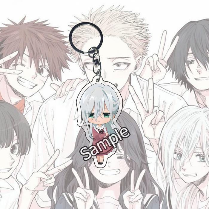 Gantungan Kunci Anime Kaoru Hana wa Rin to Saku - Hoshina Subaru 01, Gantungan Kunci