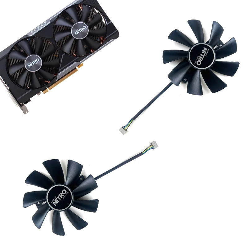 Quạt làm mát MỚI 100mm GAA8B2U / GAA8S2U 4pin DC 12V 0.45A R9 380X GPU Cooler cho Sapphire R9 380 38