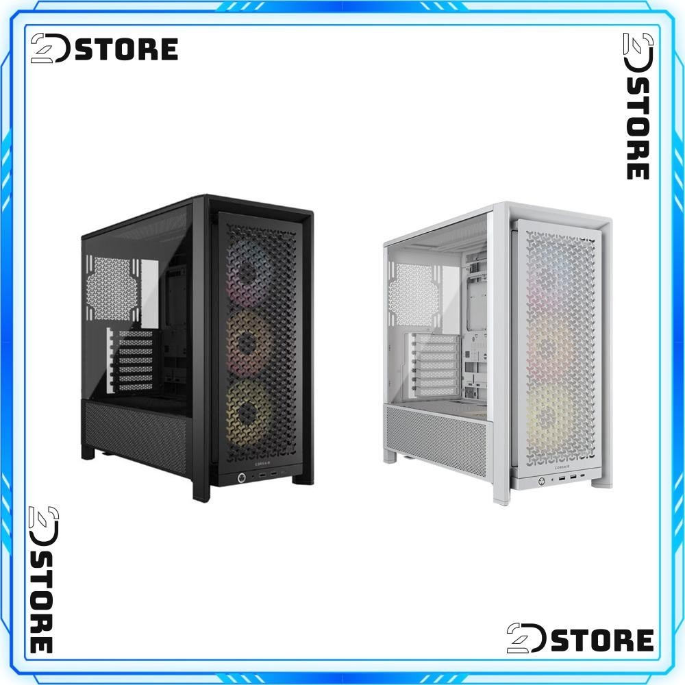 Vỏ Case CORSAIR FRAME 4000D RS ARGB (MID TOWER/ KÈM SẴN 3 FAN ARGB)