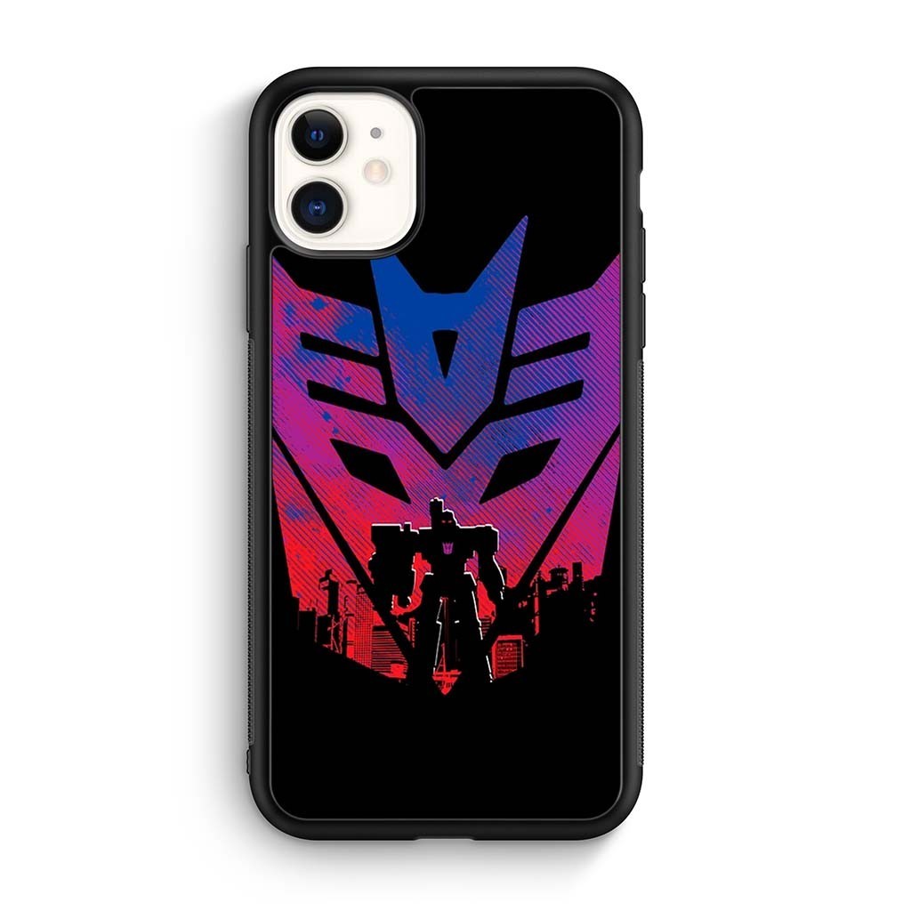 Ốp bảo vệ Transformers Megatron Decepticon Vỏ IPhone 16 17 Pro Max Plus Mini XS