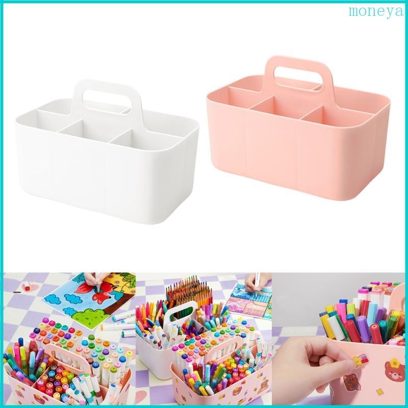 Mya Desktop Stationary Organizer 5 ngăn Marker Organizer Caddies có tay cầm