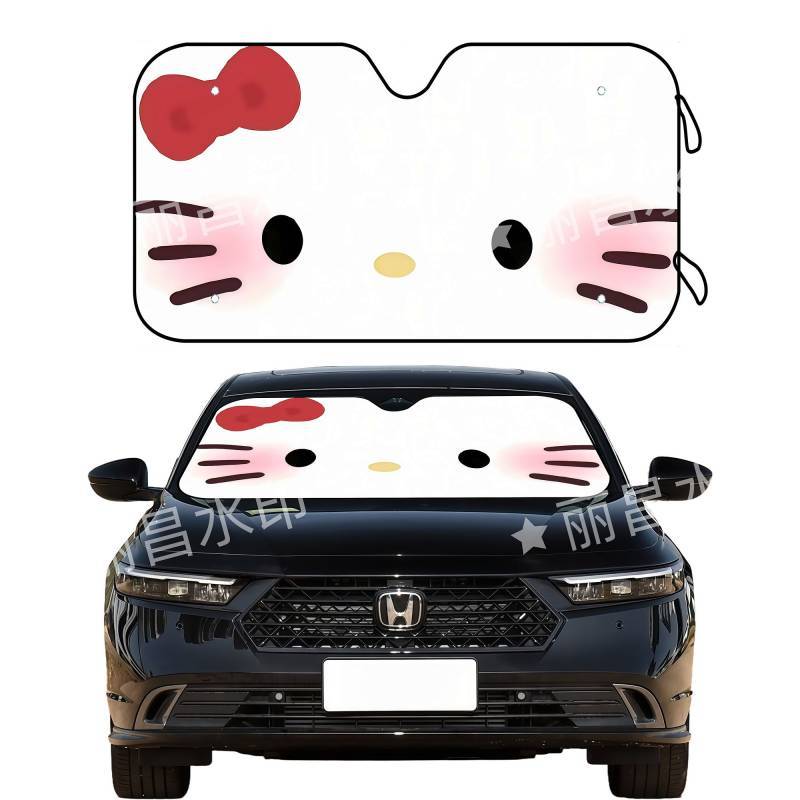 Car Decoration Car Sunshade Sun Protection Kitty UV Protection Car Decoration Car Sunshade Sun Prote