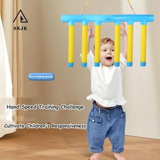 Trò chơi gậy rơi thử thách SKJK, Bài tập phản ứng nhanh Chống đỡ mắt và tay, Huấn luyện phản ứng Cha mẹ và con cái Rơi gậy phản ứng có thể điều chỉnh Trò chơi tại nhà