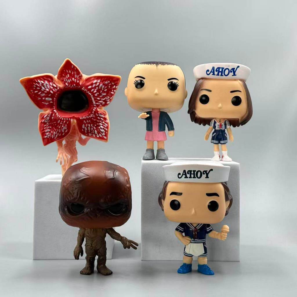 Funko Pop Stranger Things Chopper Dustin Steve Eddie Nhân Vật Hành Động Mô Hình Búp Bê99% Tương Tự L