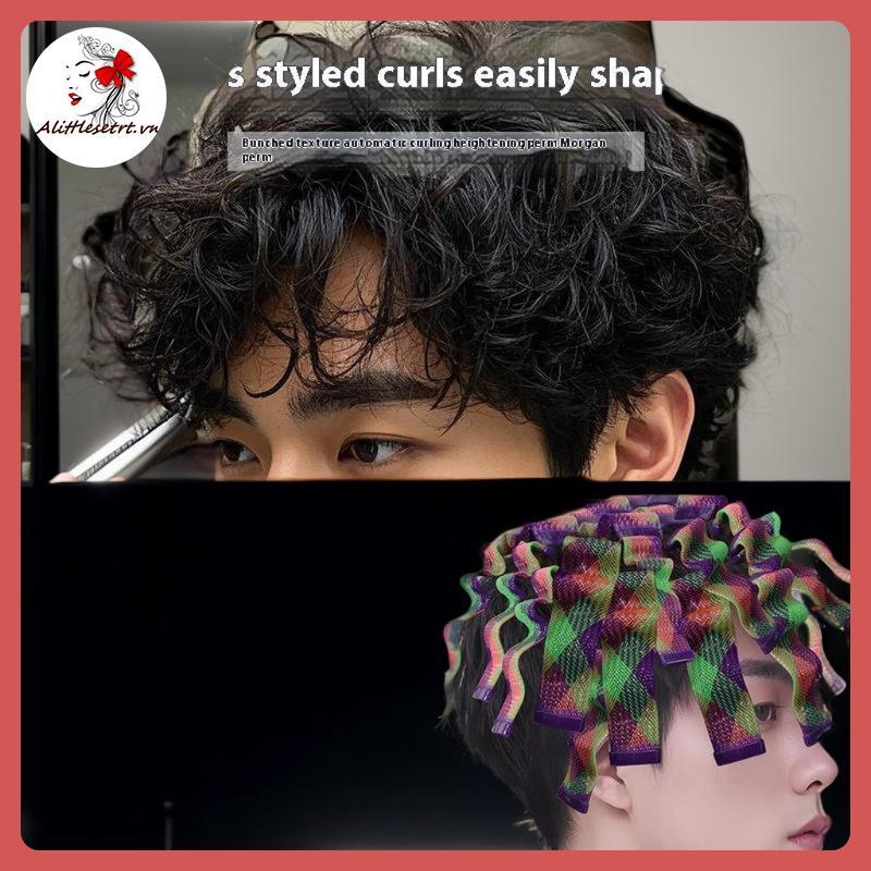 AA 18 / 28 Cái Magic Heatless Water Wave Hair Curler Họa Tiết Tự Động Cán Thanh Tạo Kiểu Tóc Sóng Hì