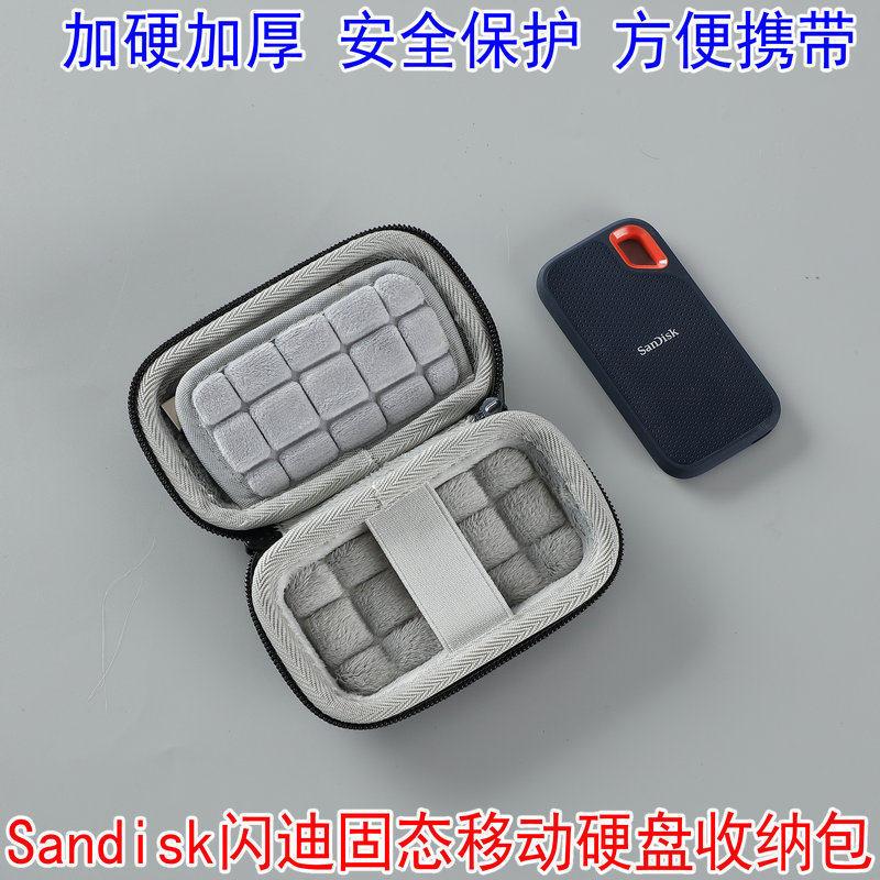 Thích hợp cho Sandisk Sandisk E60 / E61 / E80 / E81 Solid State Bảo vệ ổ cứng di động Bảo vệ lưu trữ
