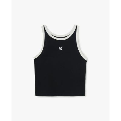 MLB - Áo ba lỗ nữ phom croptop Basic Ringer_3FTOB0163-50BKS