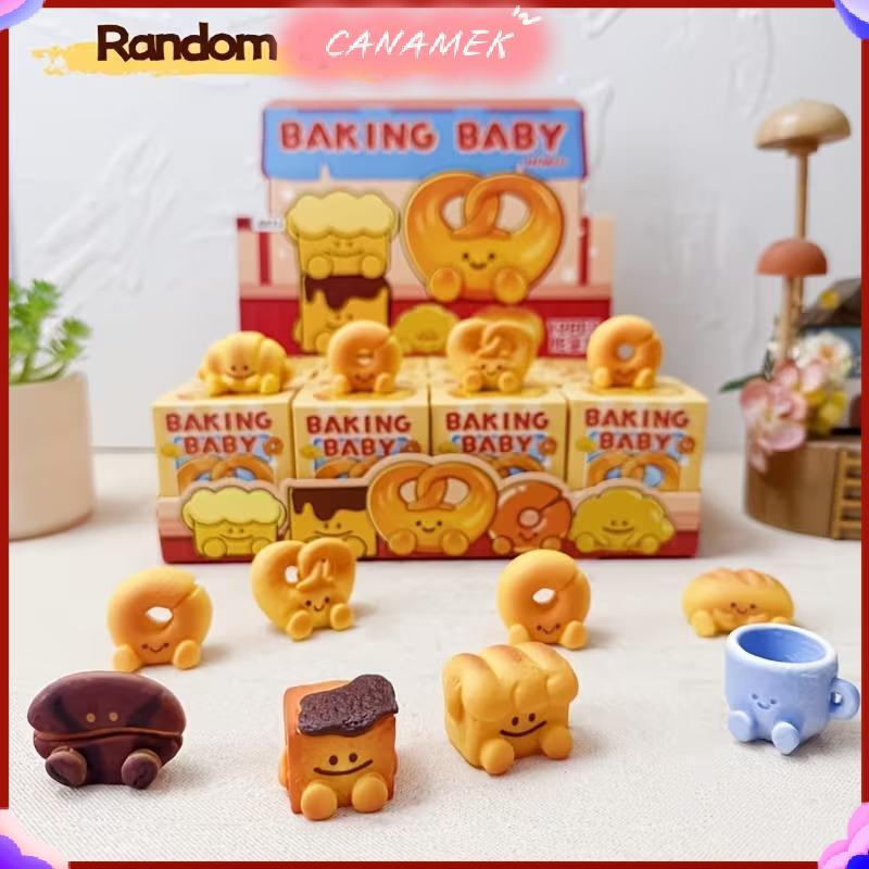 CANAMEK Bánh Mì Nướng Mini Bánh Mì Hình Bánh Mì Sừng Trang Trí Bánh Mì Nướng Dễ Thương Hình Bánh Mì 