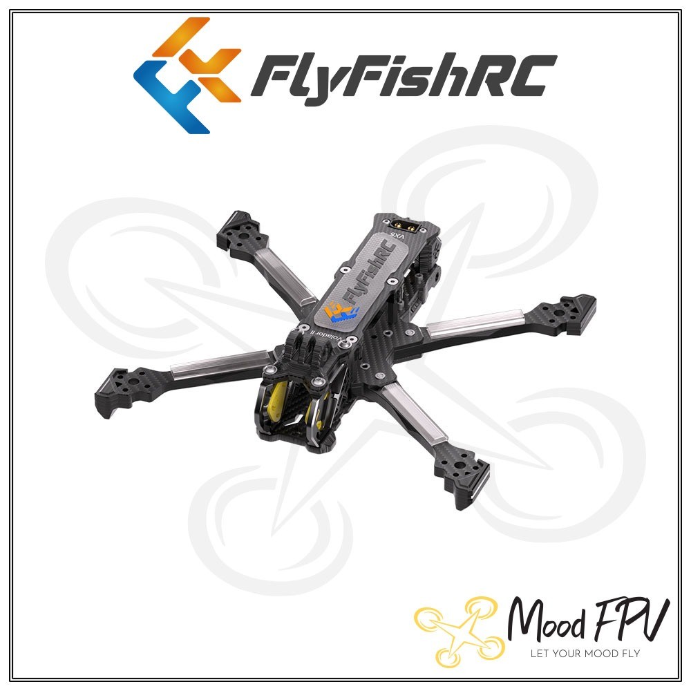 Khung FlyFishRC Volador II VX5 O3 O4 Pro FPV Freestyle T700 Frame Kit