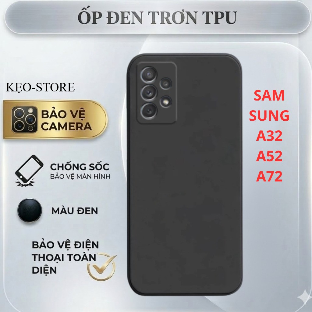 ỐP LƯNG SAMSUNG A32 4G/5G - A72 - A52/ A52S 5G| TPU MỀM DẺO -UYTIN